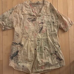 Magnolia Pearl Patchwork Summer Tora Shirt